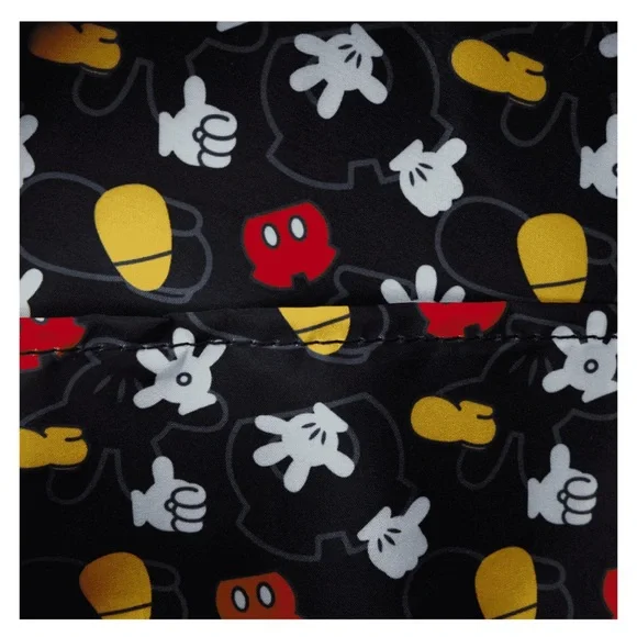 NEW Loungefly Mickey Mouse Exclusive Plush Corduroy Cosplay Mini Backpack - Picture 3 of 6